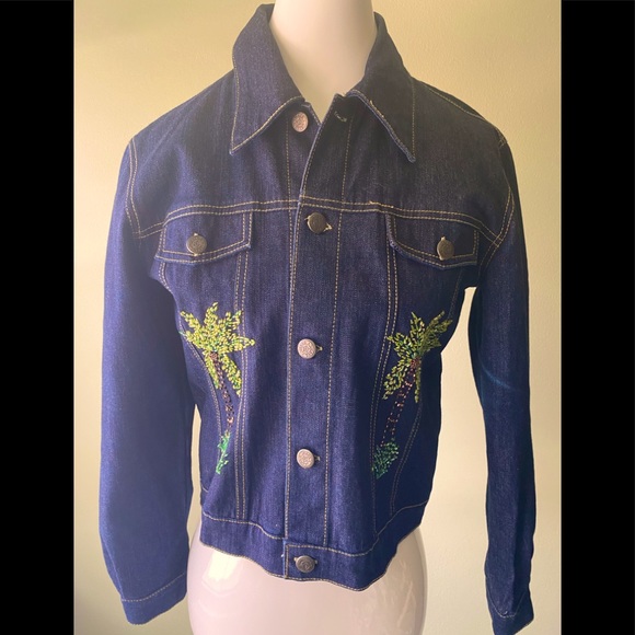 NWOT Baik Baik Honolulu Denim Jacket - Picture 1 of 5